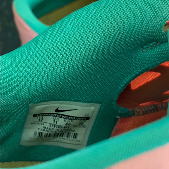 Nike Lebron James Watermelon Shoes Size 12 - Picture 2 of 5